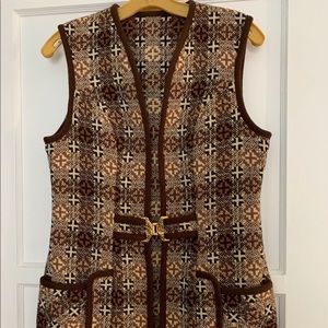 Unbranded Sleeveless Woven Plaid Vest